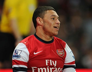 Alex Oxlade-Chamberlain in Action for Arsenal vs. West Bromwich Albion (2012-13)