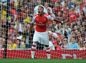 Alex Oxlade-Chamberlain in Action: Arsenal vs Benfica, Emirates Cup 2014