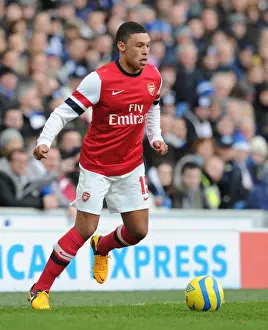 Alex Oxlade-Chamberlain in Action: Arsenal vs Brighton & Hove Albion, FA Cup 2012-13
