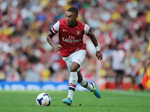 Alex Oxlade-Chamberlain in Action: Arsenal vs Galatasaray, Emirates Cup 2013