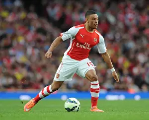 Alex Oxlade-Chamberlain in Action: Arsenal vs Hull City, Premier League 2014-15
