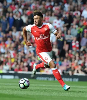Arsenal V Manchester United 2016-17 Prints: Alex Oxlade-Chamberlain in Action: Arsenal vs Manchester United, Premier League 2016-17