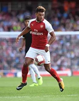 Arsenal V Seville - Emirates Cup 2017-18 Prints: Alex Oxlade-Chamberlain in Action: Arsenal vs Sevilla, Emirates Cup 2017-18