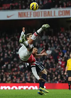 Arsenal V West Bromwich Albion 2012-13 Prints: Alex Oxlade-Chamberlain in Action for Arsenal vs West Bromwich Albion (2012-13)