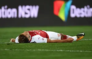 Sydney Western Wanderers V Arsenal 2017-18 Prints: Alex Oxlade-Chamberlain: In Action for Arsenal against Western Sydney Wanderers (2017-18)