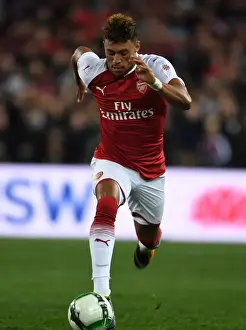 Sydney Western Wanderers V Arsenal 2017-18 Prints: Alex Oxlade-Chamberlain: In Action for Arsenal Against Western Sydney Wanderers (2017-18)