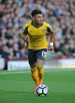 Burnley V Arsenal 2016-17 Prints: Alex Oxlade-Chamberlain: In Action Against Burnley, Premier League 2016-17