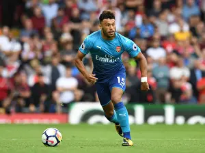 Liverpool V Arsenal 2017-18 Prints: Alex Oxlade-Chamberlain: In Action Against Liverpool - Premier League 2017-18 (Arsenal vs Liverpool)