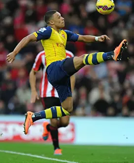 Sunderland V Arsenal 2014/15 Prints: Alex Oxlade-Chamberlain in Action: Sunderland vs Arsenal, Premier League 2014/15