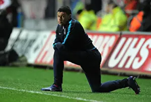 Alex Oxlade-Chamberlain in Action: Swansea City vs Arsenal, Premier League 2011-12