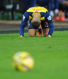 Alex Oxlade-Chamberlain in Action: Swansea v Arsenal, Premier League 2014-15