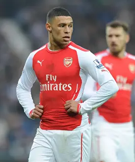 West Bromwich Albion V Arsenal 2014/15 Prints: Alex Oxlade-Chamberlain in Action: West Bromwich Albion vs Arsenal, Premier League 2014/15