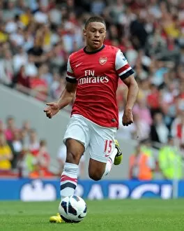 Images Dated 15th September 2012: Alex Oxlade-Chamberlain (Arsenal). Arsenal 6: 1 Southampton. Barclays Premier League