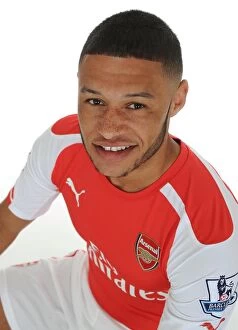 Images Dated 7th August 2014: Alex Oxlade-Chamberlain at Arsenal Photocall 2014/15