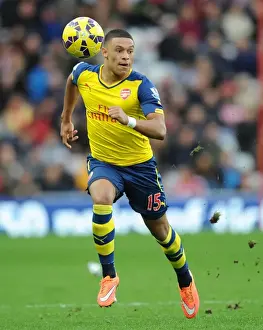 Sunderland V Arsenal 2014/15 Prints: Alex Oxlade-Chamberlain: Arsenal Star in Action vs Sunderland, Premier League 2014/15