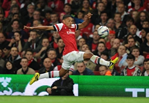 Arsenal V Coventry City - Capital One Cup 2012-13 Prints: Alex Oxlade-Chamberlain: Arsenal vs Coventry City, Capital One Cup 2012-13
