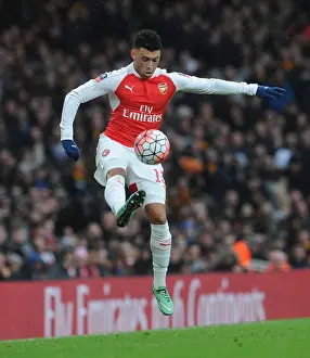 Arsenal V Hull City - FA Cup 2015-16 Prints: Alex Oxlade-Chamberlain in FA Cup Action: Arsenal vs Hull City