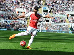 Newcastle United V Arsenal 2015-16 Prints: Alex Oxlade-Chamberlain Scores the Winning Goal: Newcastle United vs Arsenal