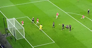 Arsenal V Crystal Palace 2013-14 Prints: Alex Oxlade-Chamberlain's Brace: Arsenal's Winning Moment Against Crystal Palace (2013-14 Premier League)