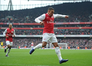 Arsenal V Blackburn Rovers 2011-12 Prints: Alex Oxlade-Chamberlain's Fifth Goal: Arsenal vs. Blackburn Rovers (2011-12)