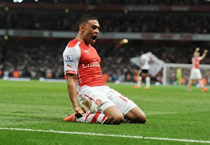 Alex Oxlade-Chamberlain's Goal: Arsenal vs. Tottenham, Premier League 2014-15