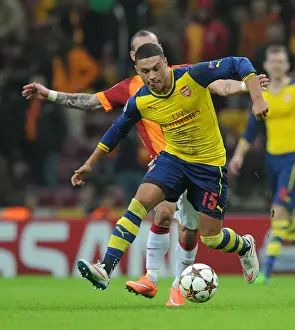 Galatasaray V Arsenal 2014/15 Prints: Alex Oxlade-Chamberlain's Standout Performance: Arsenal's Victory at Galatasaray's Turf