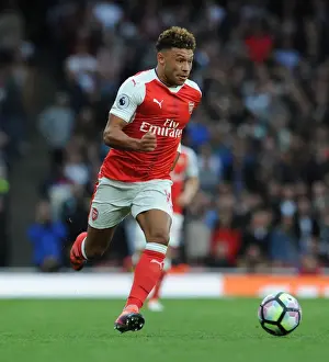 Arsenal V Swansea City 2016-17 Prints: Alex Oxlade-Chamberlain's Standout Show: Arsenal vs Swansea City (2016-17)
