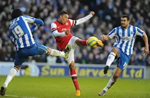 Alex Oxlade-Chamberlain's Thrilling FA Cup Goal vs. Brighton & Hove Albion: Scores Past Leonardo Ulloa and Gary Dicker