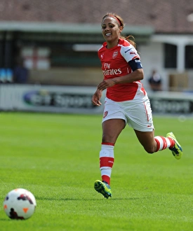 Alex Scott in Action: Arsenal Ladies vs. Millwall Lionesses - WSL Cup
