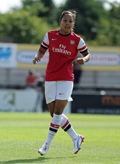 Images Dated 9th September 2012: Alex Scott in Action: Arsenal Ladies vs. Lincoln Ladies, FA WSL 2012-13
