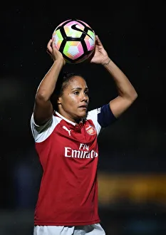 Alex Scott in Action: Arsenal Ladies vs Everton Ladies Pre-Season Friendly