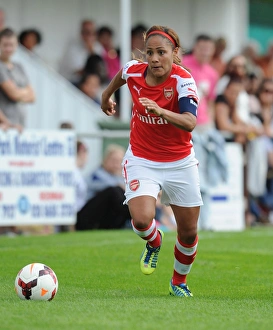 Millwall Lionessess V Arsenal Ladies 2014 Prints: Alex Scott in Action: Millwall Lionesses vs. Arsenal Ladies, WSL Continental Cup
