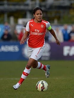 Images Dated 30th April 2015: Alex Scott Goes Head-to-Head with Chelsea Ladies in WSL Showdown
