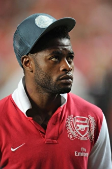 Benfica V Arsenal 2011-12 Prints: Alex Song in Action: Arsenal vs. Benfica, 2011 Pre-Season Friendly, Lisbon