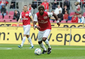 Alex Song in Action: Arsenal vs. Cologne Pre-Season Friendly