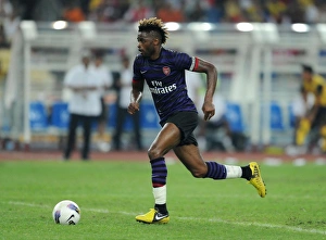 Alex Song in Action: Arsenal vs Malaysia XI, 2012