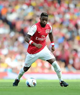 Arsenal V New York Red Bulls 2011-12 Prints: Alex Song in Action: Arsenal vs New York Red Bulls - Emirates Cup 2011 (1-1)
