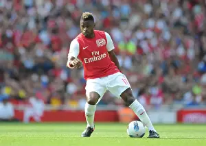 Arsenal V New York Red Bulls 2011-12 Prints: Alex Song in Action: Arsenal vs New York Red Bulls at Emirates Cup 2011-12
