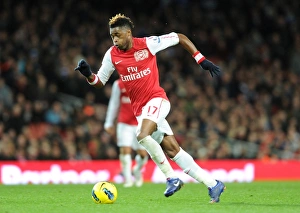 Arsenal V Queens Park Rangers 2011-12 Prints: Alex Song in Action: Arsenal vs. Queens Park Rangers, 2011-12 Premier League