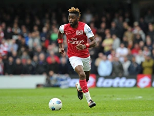 Alex Song in Action: Arsenal vs. Queens Park Rangers, Premier League 2011-12
