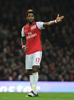 Arsenal V West Bromwich Albion 2011-12 Prints: Alex Song in Action: Arsenal vs. West Bromwich Albion, Premier League 2011-12