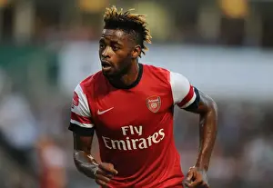 Alex Song in Action: Arsenal's Pre-Season Clash with Kitchee FC in Hong Kong, 2012