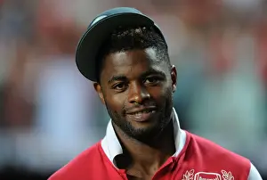 Benfica V Arsenal 2011-12 Prints: Alex Song in Action: Benfica vs. Arsenal Pre-Season Friendly, 2011