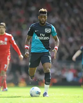 Liverpool V Arsenal 2011-12 Prints: Alex Song: In Action Against Liverpool, Premier League 2011-12
