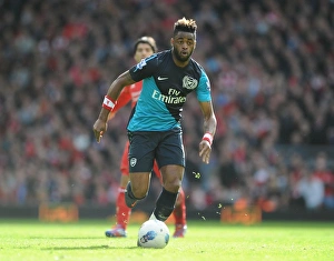 Alex Song in Action: Liverpool vs. Arsenal, Premier League 2011-12