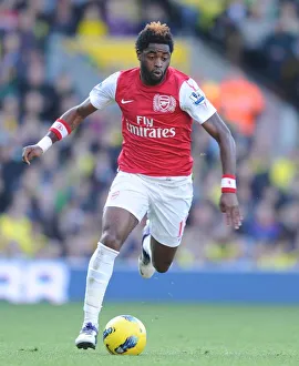 Norwich City V Arsenal 2011-12 Prints: Alex Song in Action: Norwich City vs Arsenal, Premier League 2011-12