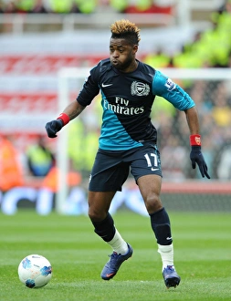 Alex Song in Action: Stoke City vs Arsenal, Premier League 2011-12
