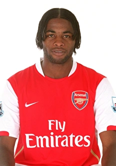 Alex Song at Arsenal 1st Team Photocall, Emirates Stadium, London (2006)