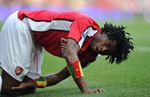 Images Dated 24th April 2010: Alex Song (Arsenal). Arsenal 0: 0 Manchester City, FA Barclays Premier League
