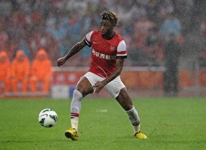 Images Dated 27th July 2012: Alex Song (Arsenal). Arsenal 0: 2 Manchester City. Pre Season Friendly. Birds Nest Stadium